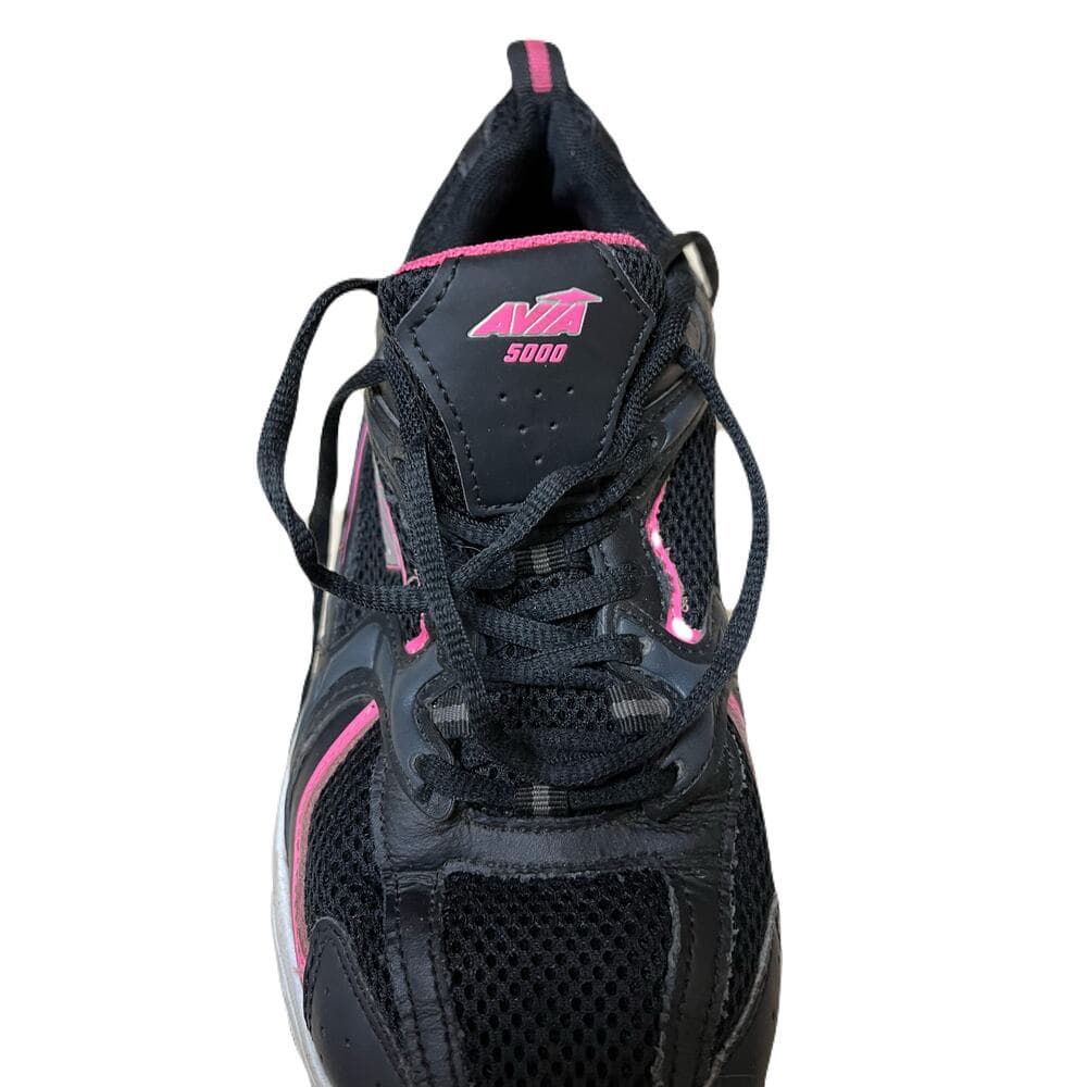 Women’s Avia5000 Odor Control black pink accent 9 athletic shoes sneakers - Thumbnail 5