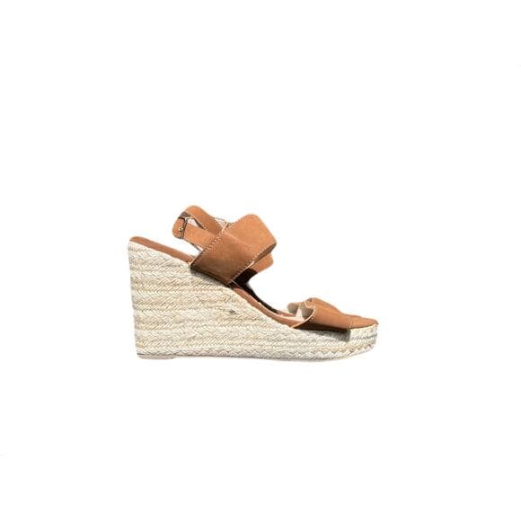 Montego Bay Club Brown & Tan 4” Heels Women’s Sandals Shoe’s Size 9.5 - Thumbnail 5
