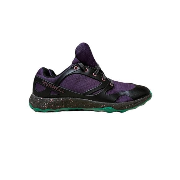 Women's Merrell Alta Light Low Purple Black Athletic Hiking Trail Shoes Size 4-5 - Thumbnail 7