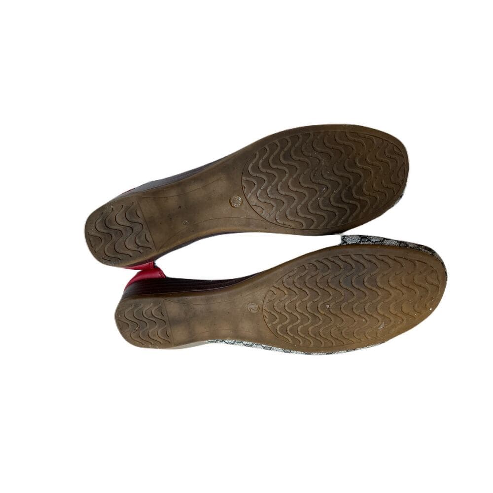 Fabcomfort Women’s Red & Gray Women’s Sandals Size 12 - Thumbnail 5