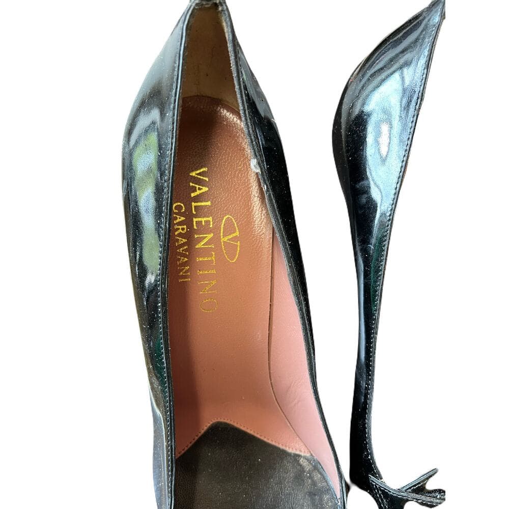Valentino Garavani Black Women’s Shoe’s 4” Heel Size 9 - Thumbnail 2