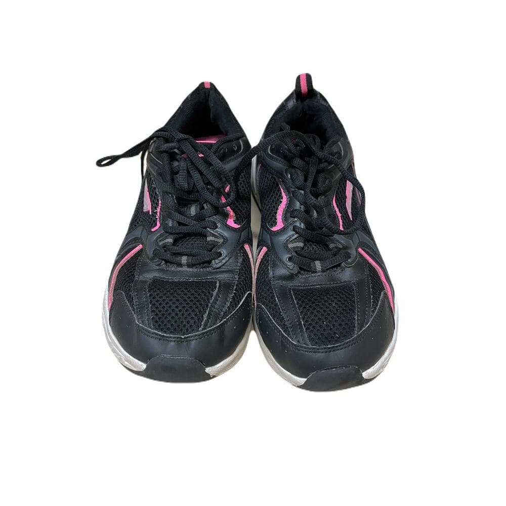 Women’s Avia5000 Odor Control black pink accent 9 athletic shoes sneakers - Thumbnail 3