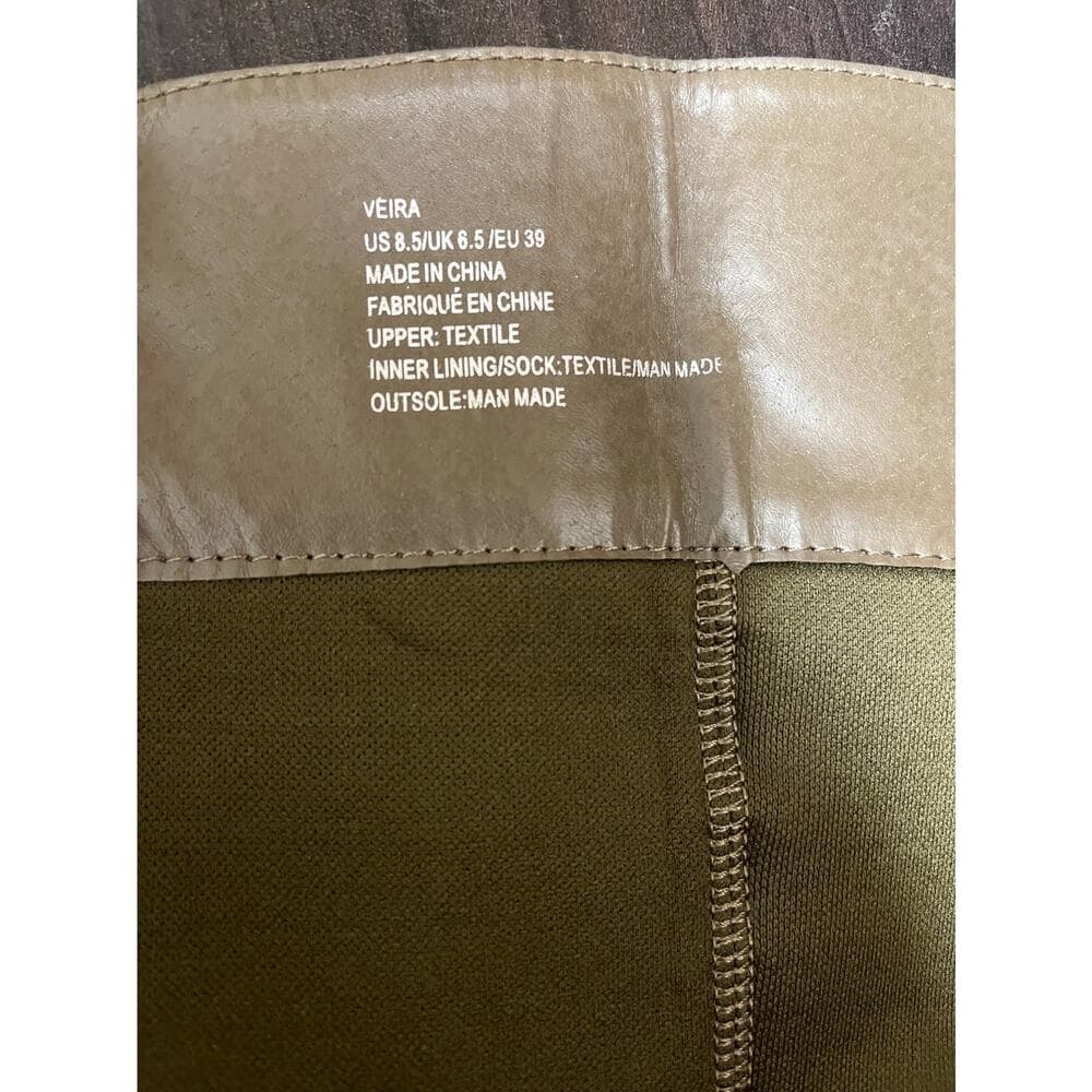 Just Fabulous Olive Green Long Boots Size 8.5 - Thumbnail 8