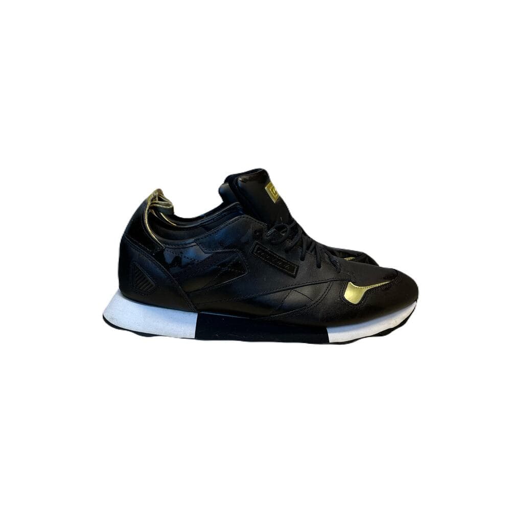 Black Reebox Classic Leather Redux Trainers Size 9.5 FV3203 - Thumbnail 6