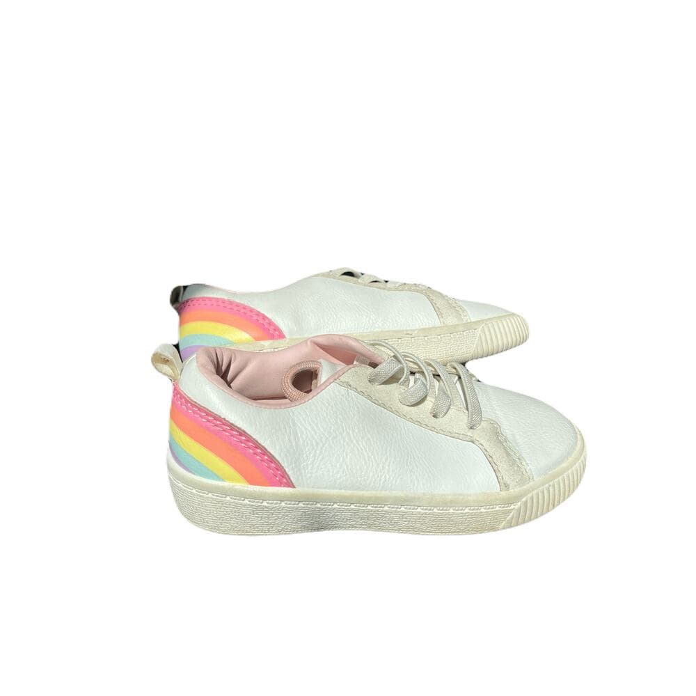 Carter’s Kids Shoes For Girls White & Rainbow Size 9 - Thumbnail 4