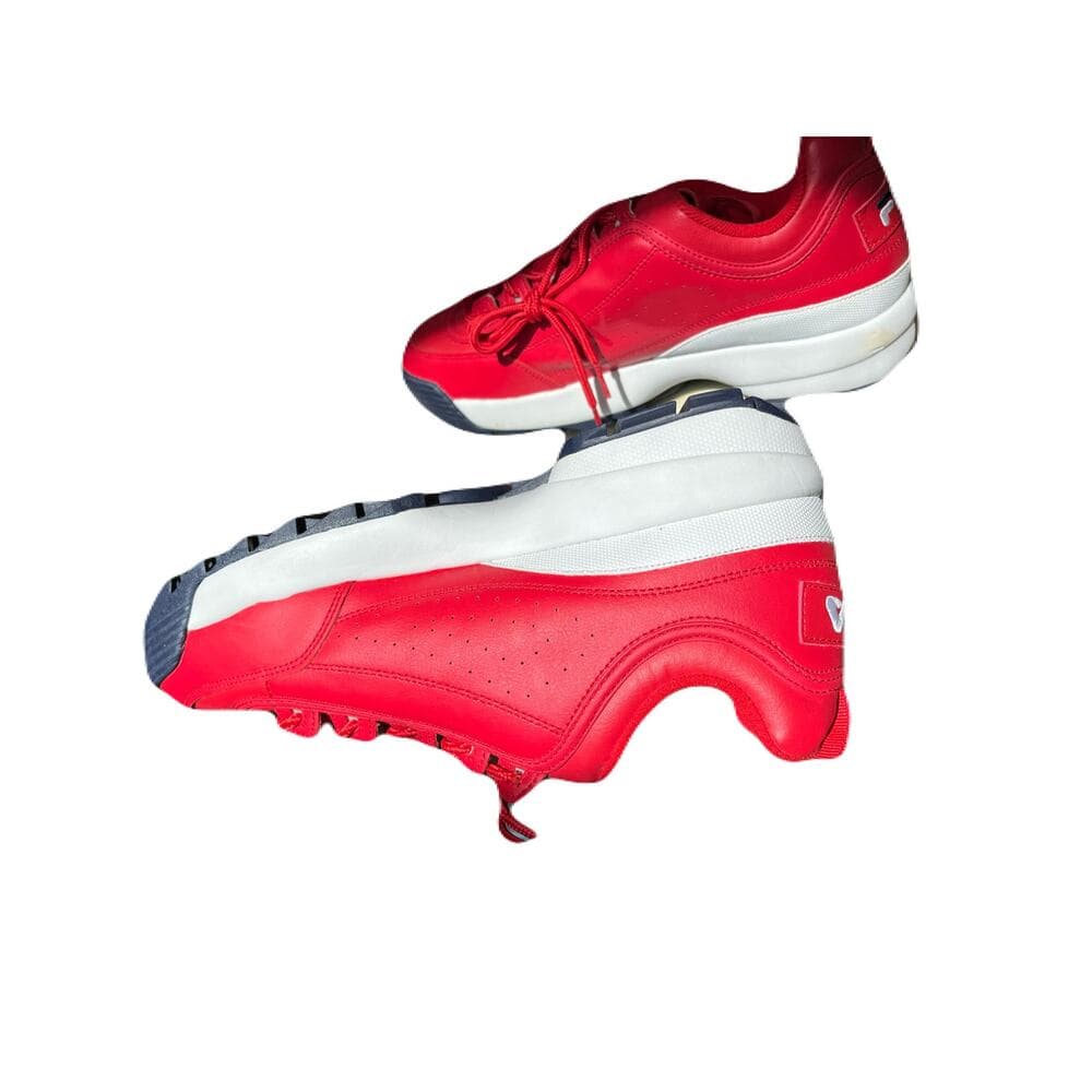 Fila Mens Disruptor II Premium Solid Lifestyle Athletic Sneakers Size 12 - Thumbnail 3