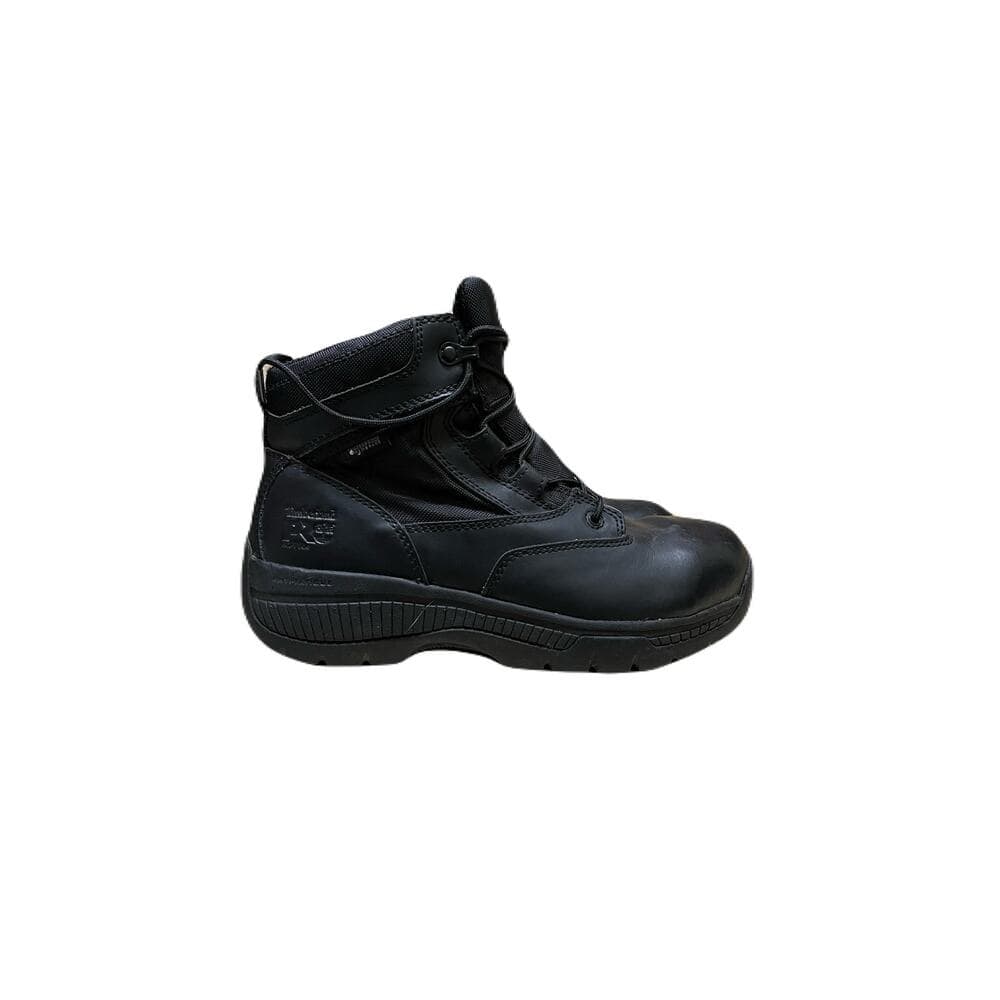 Timberland PRO Valor Duty 6" Boot Side Zip Comp Toe Waterproof Leather Size 7 - Thumbnail 6