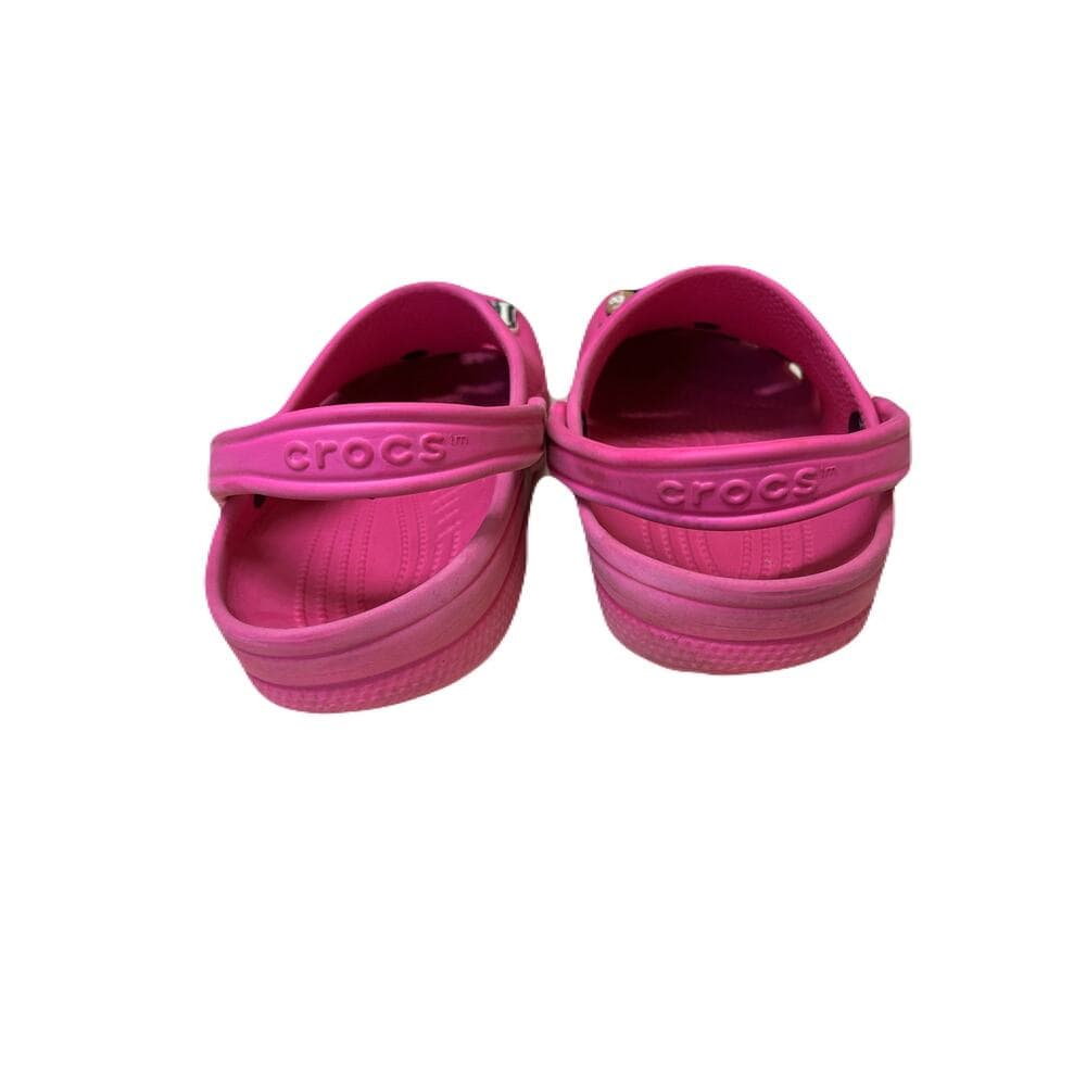 Crocs Pink Women’s Size 10 A stain on the right one - Thumbnail 4