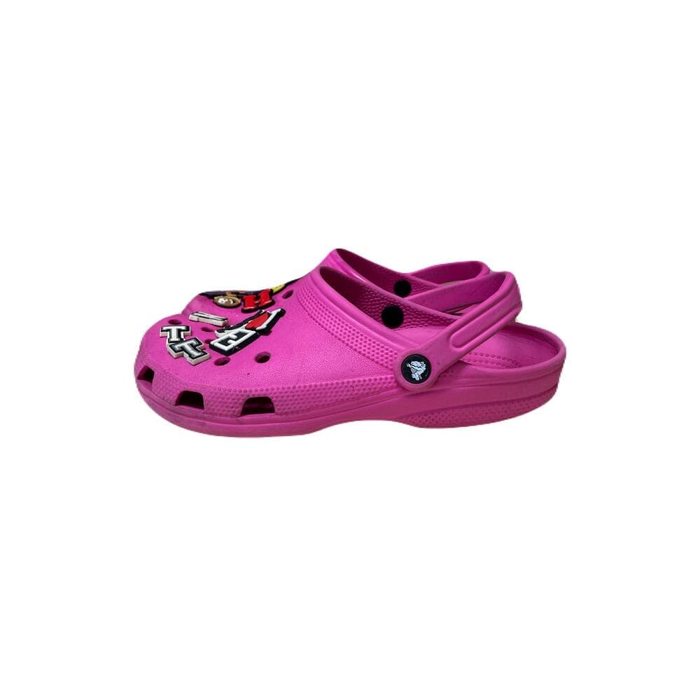 Crocs Pink Women’s Size 10 A stain on the right one - Thumbnail 3