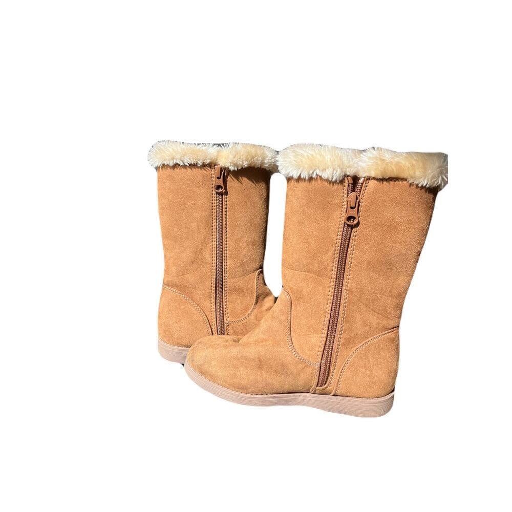 Cat & Jack Girl Boots Size 13 Tan - Thumbnail 2