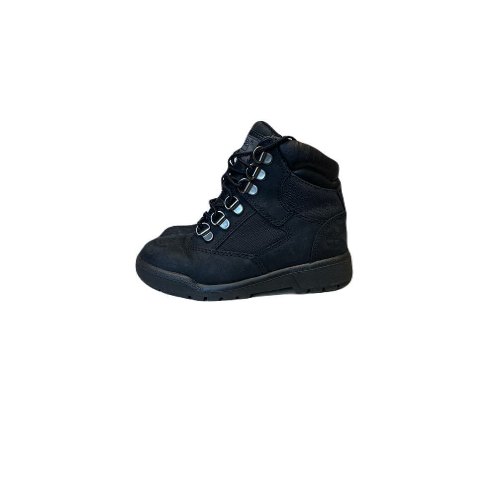 Black Timberland Boots For kids Boys Size 12.5 In good condition - Thumbnail 5