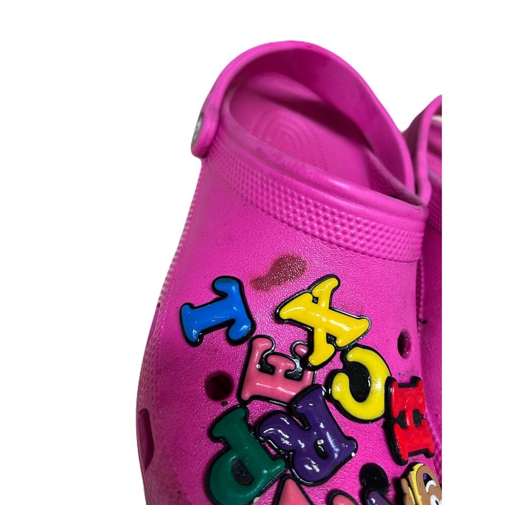 Crocs Pink Women’s Size 10 A stain on the right one - Thumbnail 2