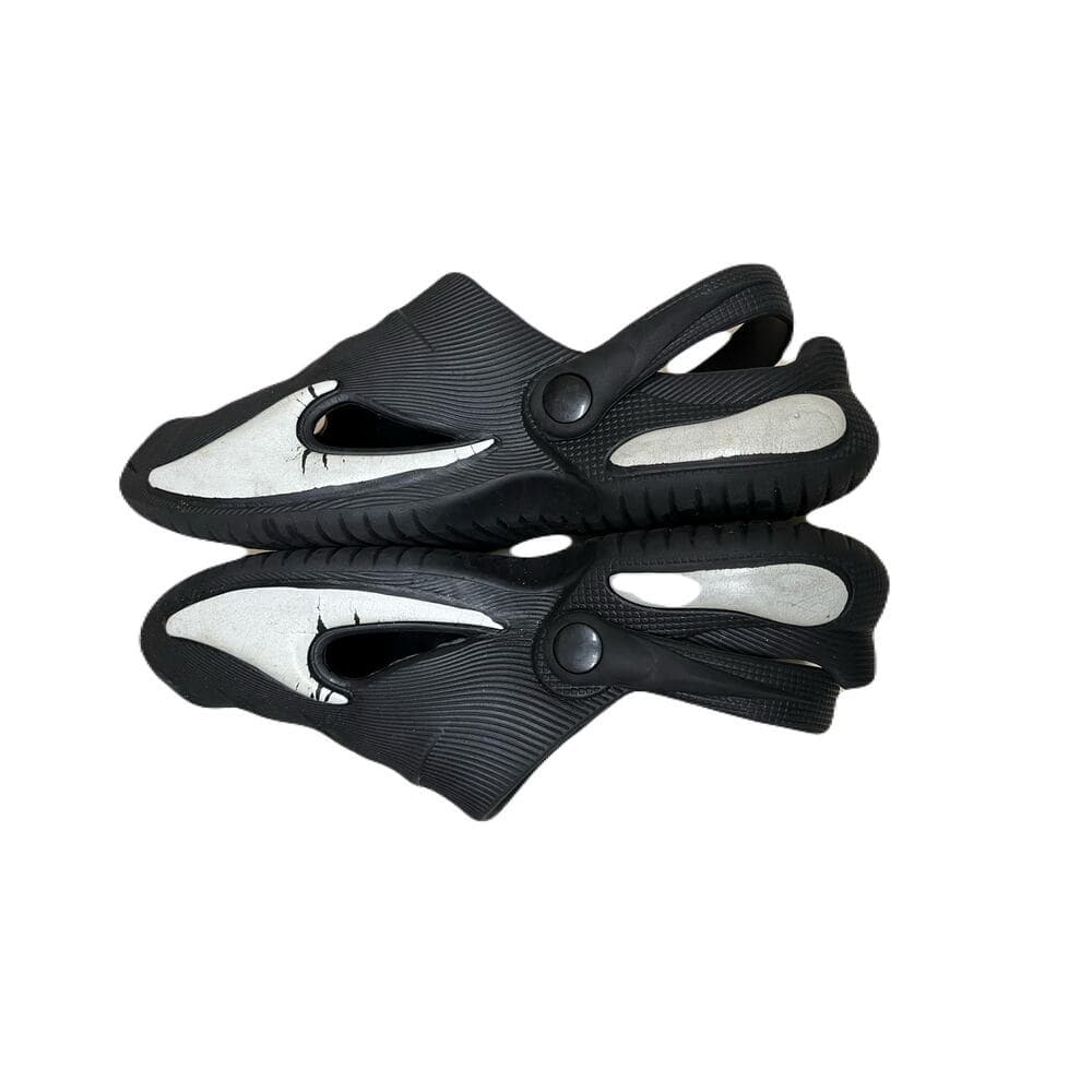 Men’s Black & White Slides Size 8.5 - Thumbnail 4