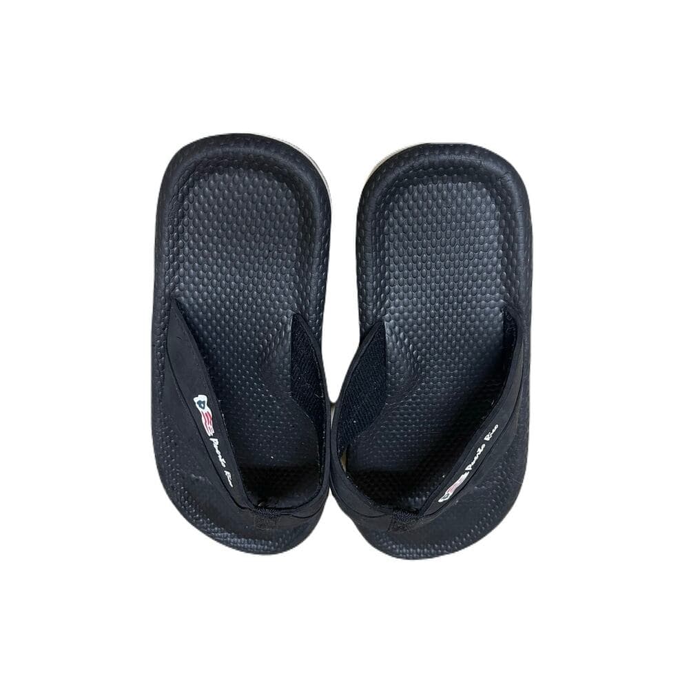 Puerto Rico black slippers size 8 - Thumbnail 3
