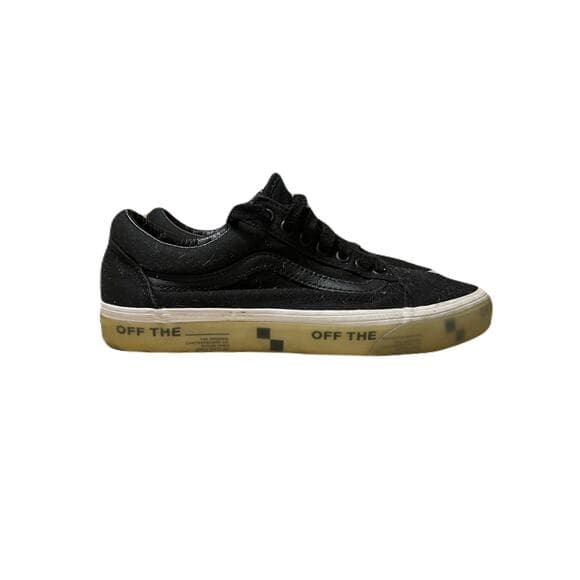 Vans Old Scool Black White Skate Shoes Wome's Size 6 - Thumbnail 5