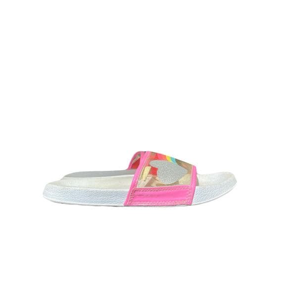 Children Place Kids Rainbow Slippers Size 2 - Thumbnail 5