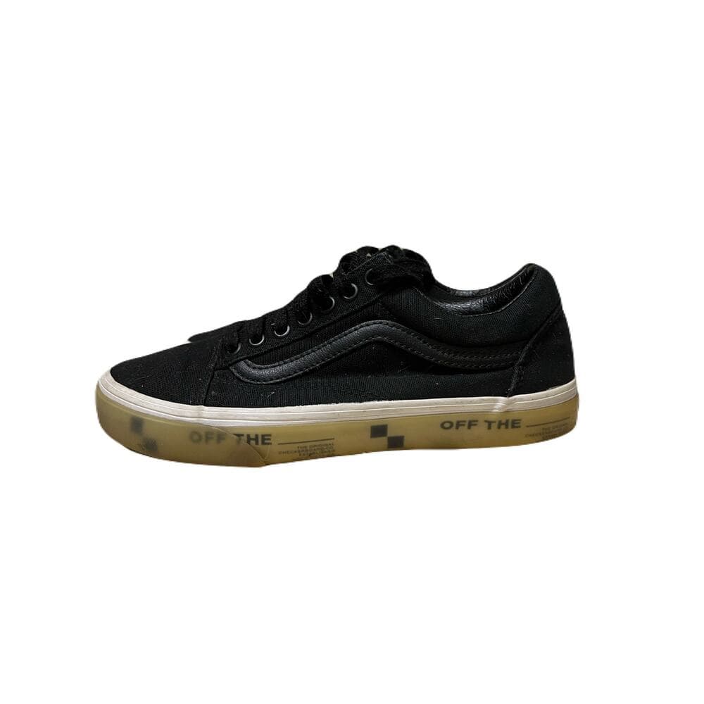 Vans Old Scool Black White Skate Shoes Wome's Size 6 - Thumbnail 2