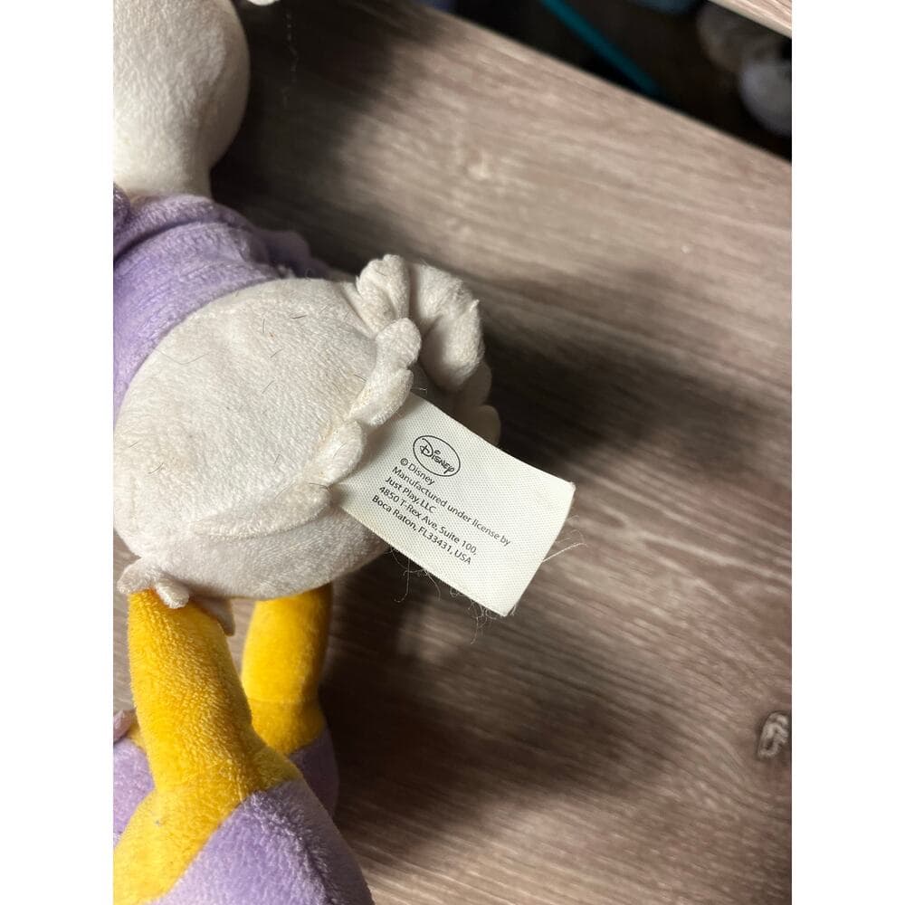 Disney Daisy Duck Stuff Animal Toy Doll Beanbag 10” - Thumbnail 3