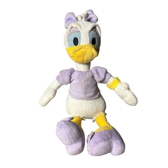 Disney Daisy Duck Stuff Animal Toy Doll Beanbag 10” - Thumbnail 5