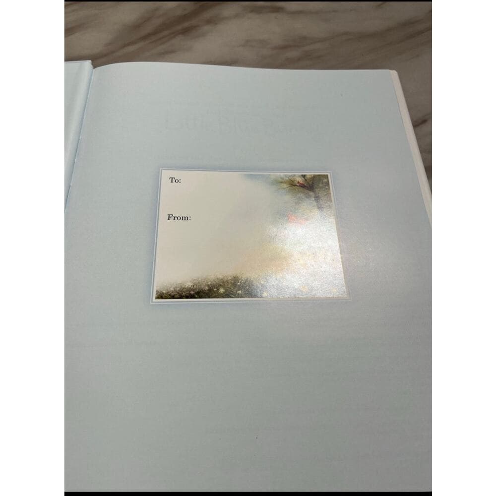 Little Blue Bunny Hardcover Book by Erin Guendelsberger - Thumbnail 4