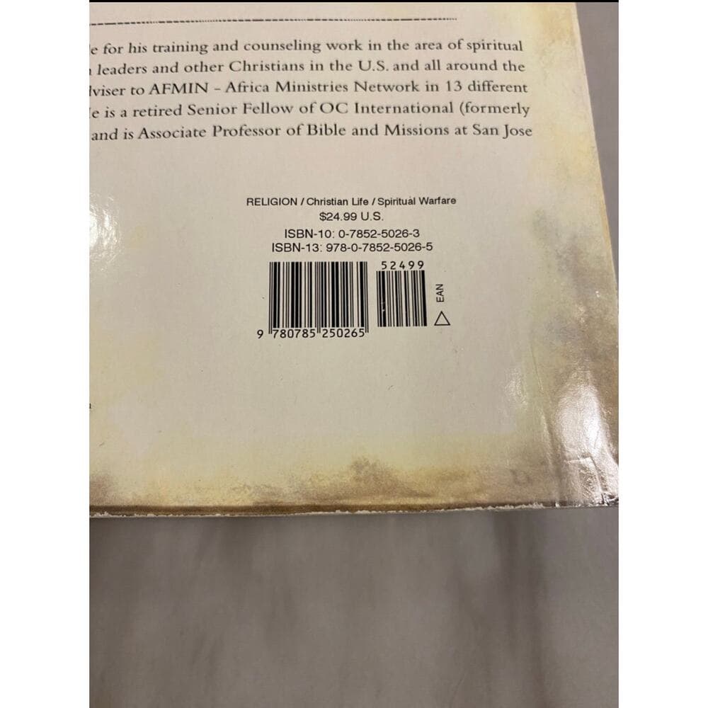 The Handbook for Spiritual Warfare book - Thumbnail 2