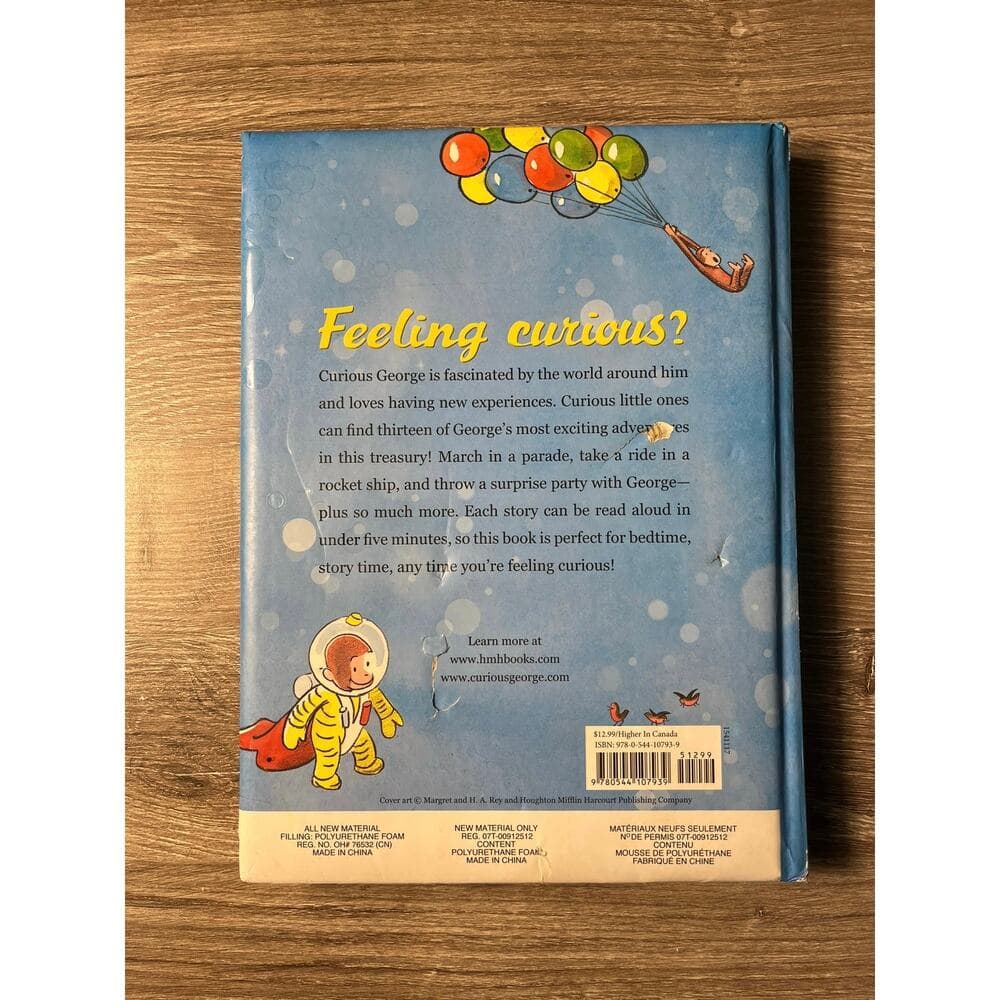 Curious George Minute Stories Book - Thumbnail 2