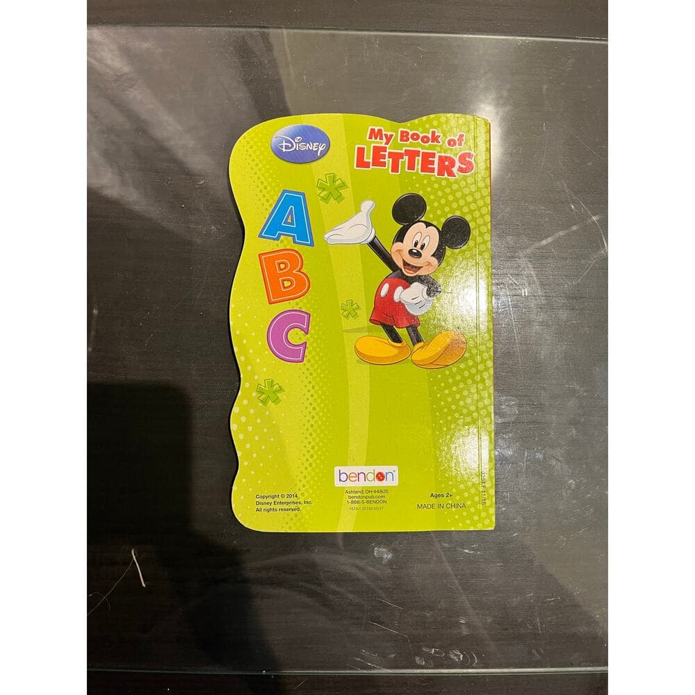 Mickey Mouse My Book Of Letters ABC - Thumbnail 2