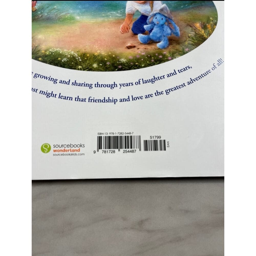 Little Blue Bunny Hardcover Book by Erin Guendelsberger - Thumbnail 2
