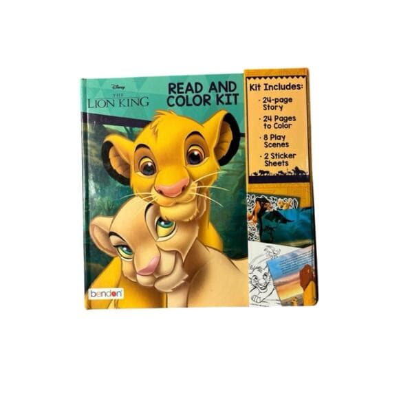 Lion King Read And Color Kit - Thumbnail 6