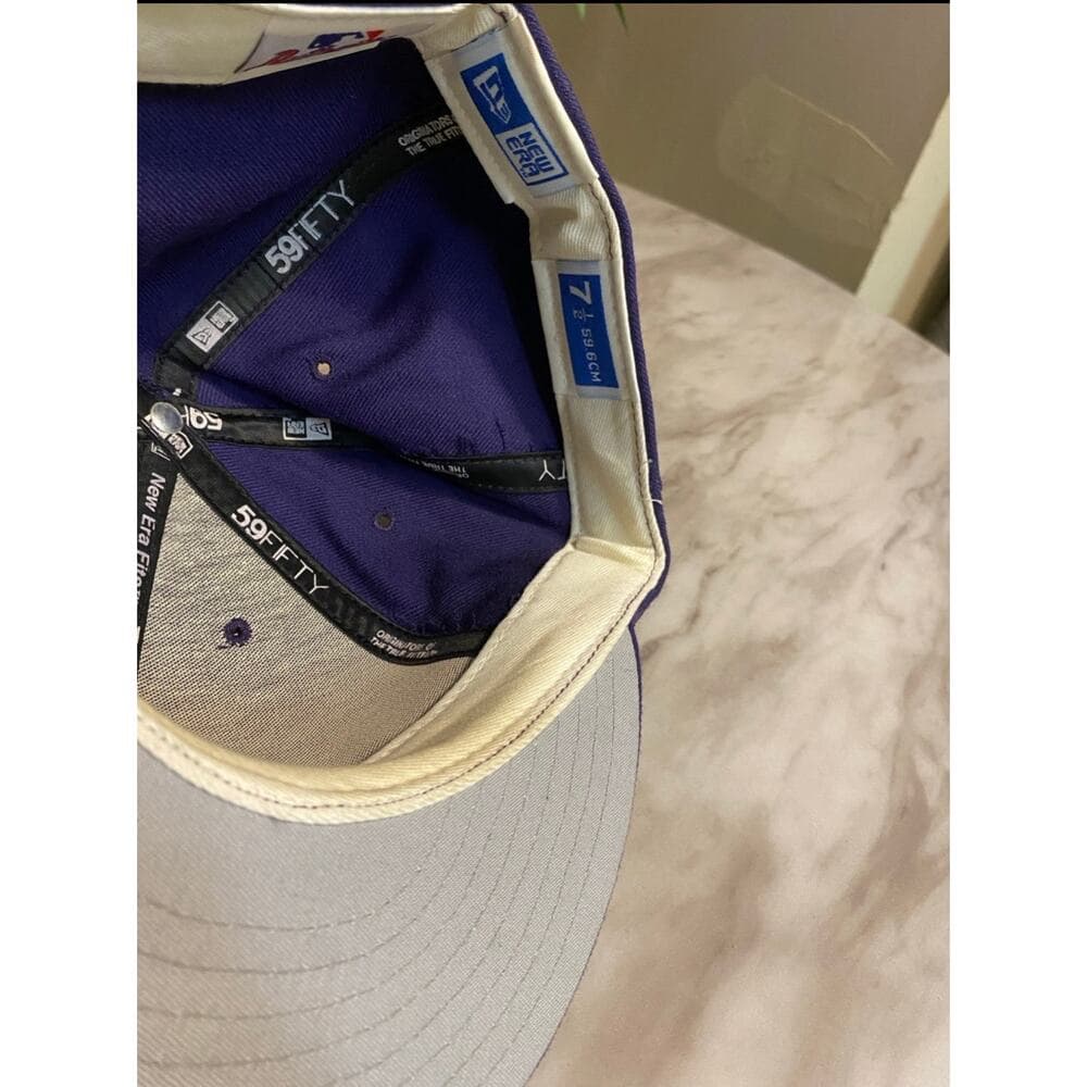 New Era Hat Size 7 1/2 Purple As - Thumbnail 2