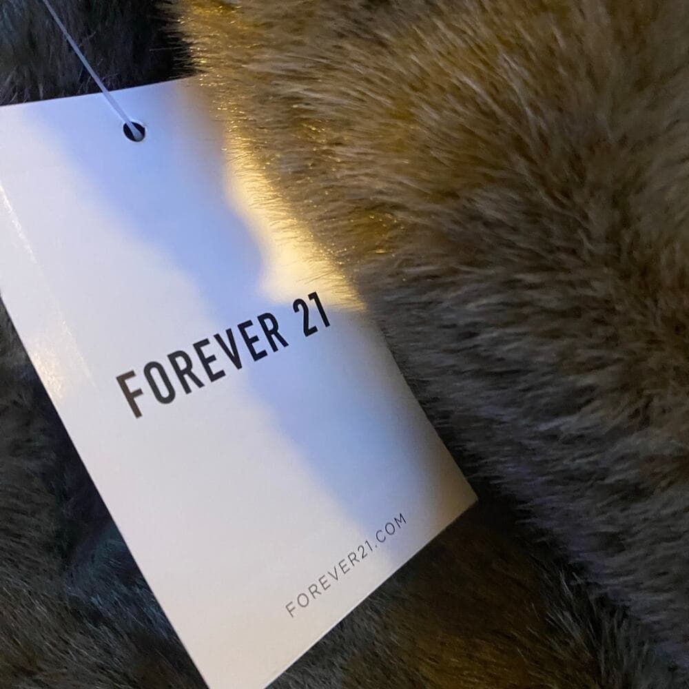 Forever 21 Brown Faux Fur Men’s coat XL - Thumbnail 2