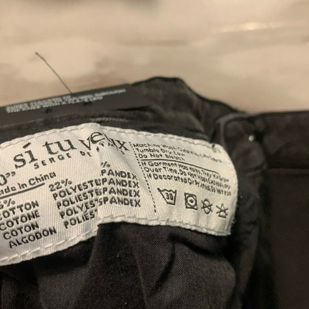 Si Tu Veux Superstack Black Wash Mens Jeans Size 40 - Thumbnail 7