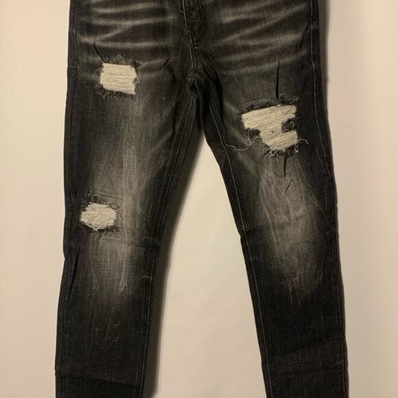 Si Tu Veux Superstack Black Mens Jeans Size 32 - Thumbnail 8