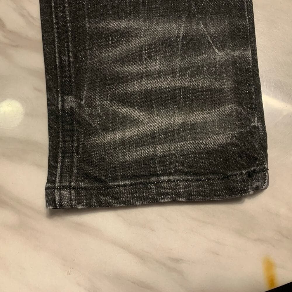 Si Tu Veux Superstack Black Mens Jeans Size 32 - Thumbnail 6