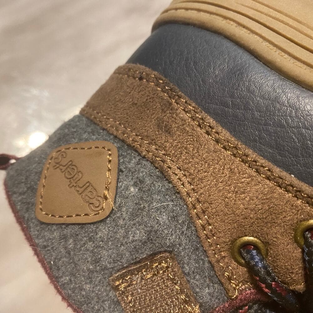 Carter's Brown/Black Toddler Duck Boots Size 7 - Thumbnail 5