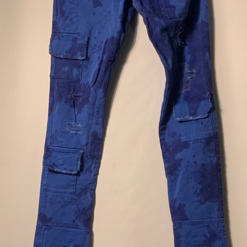 Si Tu Veux Superstack Royal Mens Jeans Size 36 - Thumbnail 7