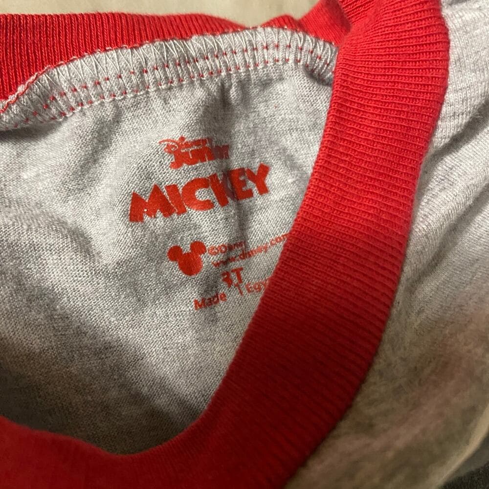 Mickey Mouse Gray 3T T-shirt - Thumbnail 2