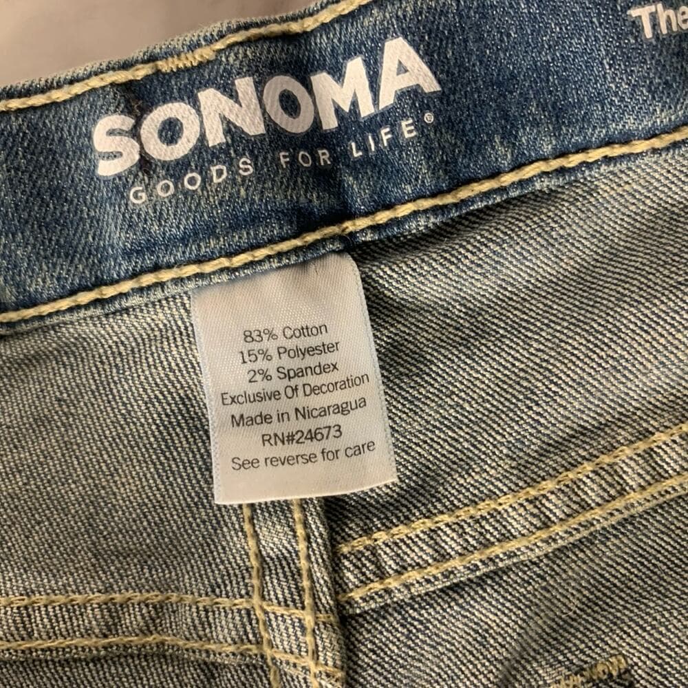 Sonoma Good For Life Women’s Jeans Size 14S - Thumbnail 3
