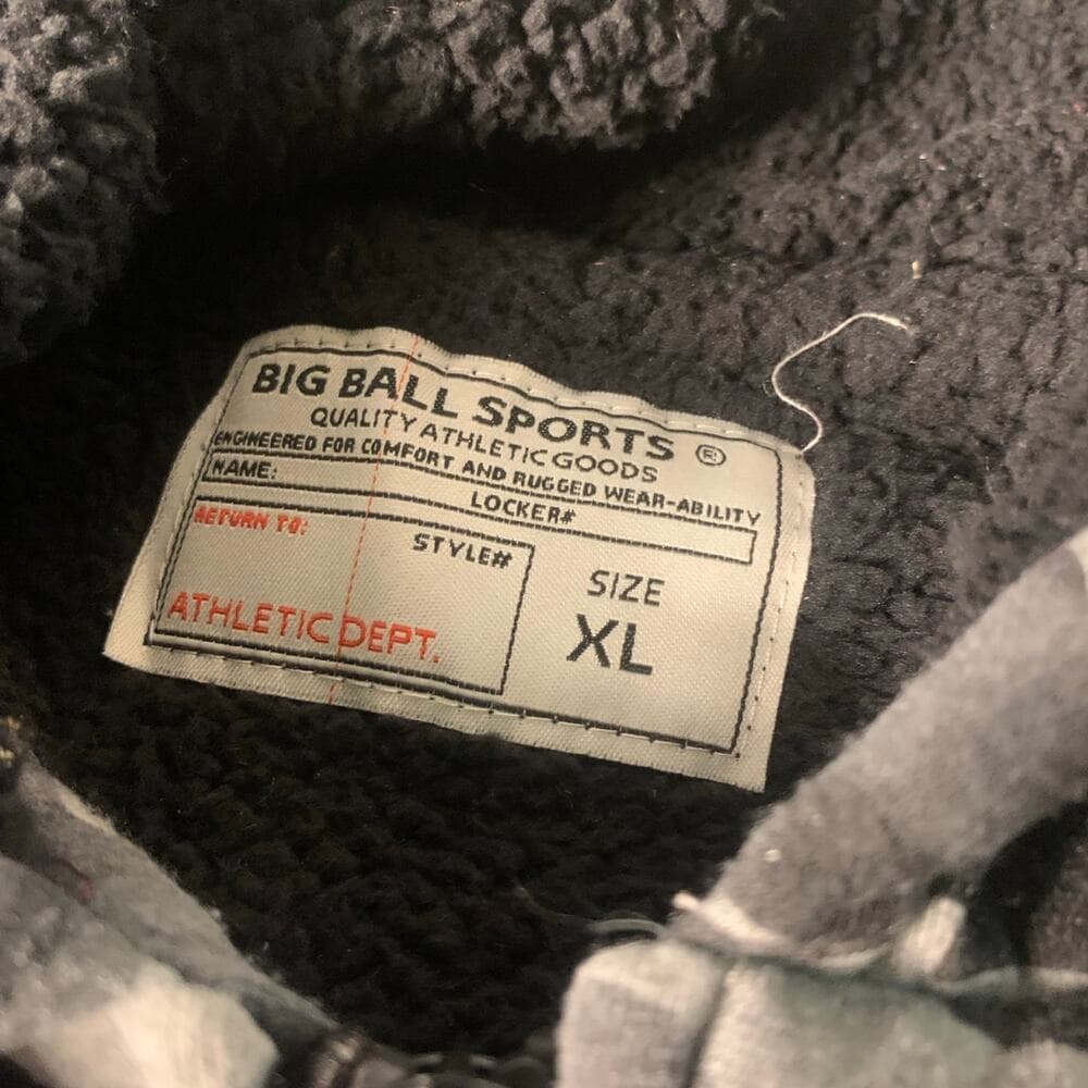 Big Ball Sport Hoodie Size XL - Thumbnail 2