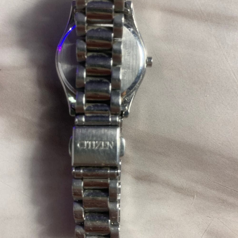 Citizen Women's Dress MOP Dial Steel Bracelet Swarovski Crystal Watch - Thumbnail 4