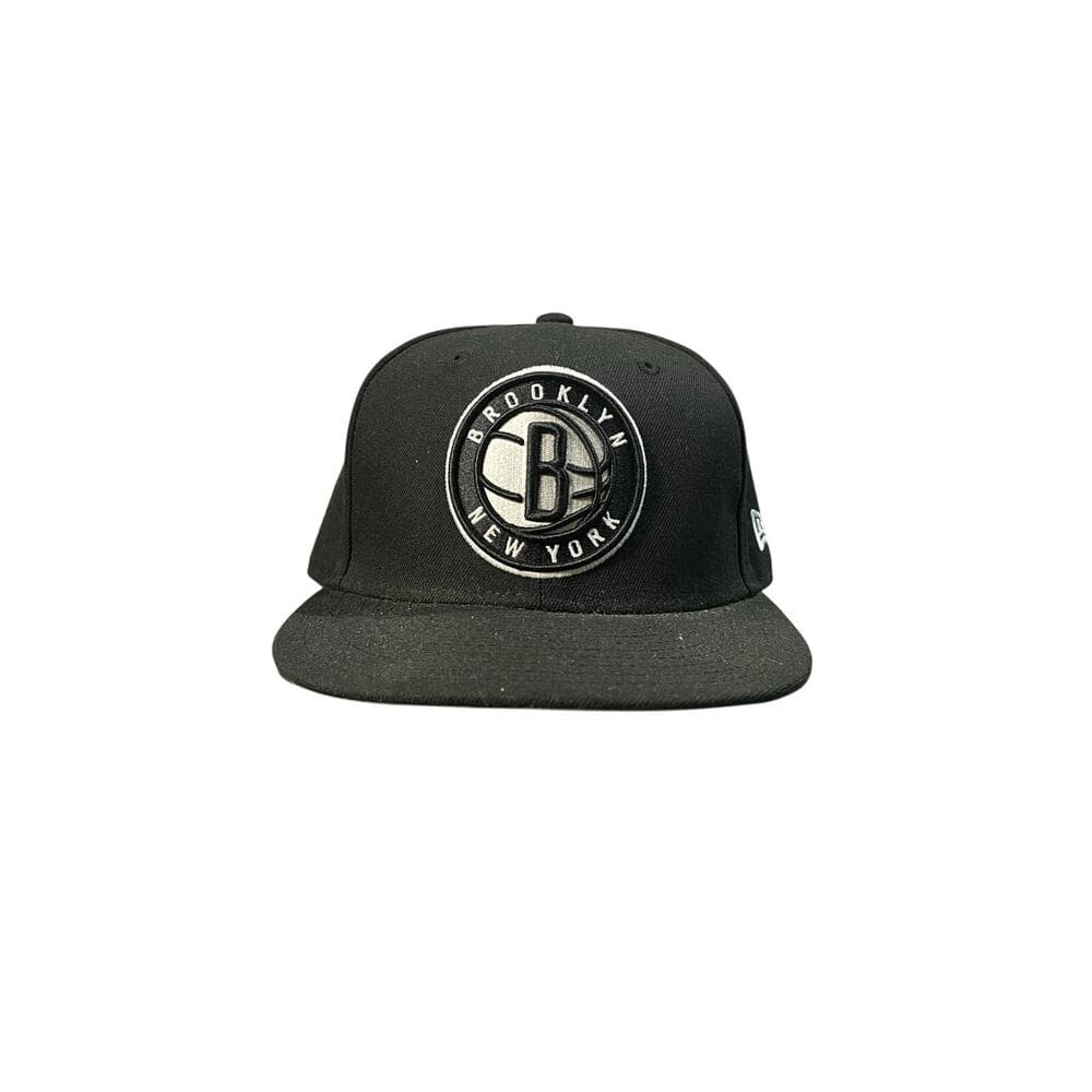 New Era Hat Size 7 1/2 Black The Brooklyn Nets - Thumbnail 8