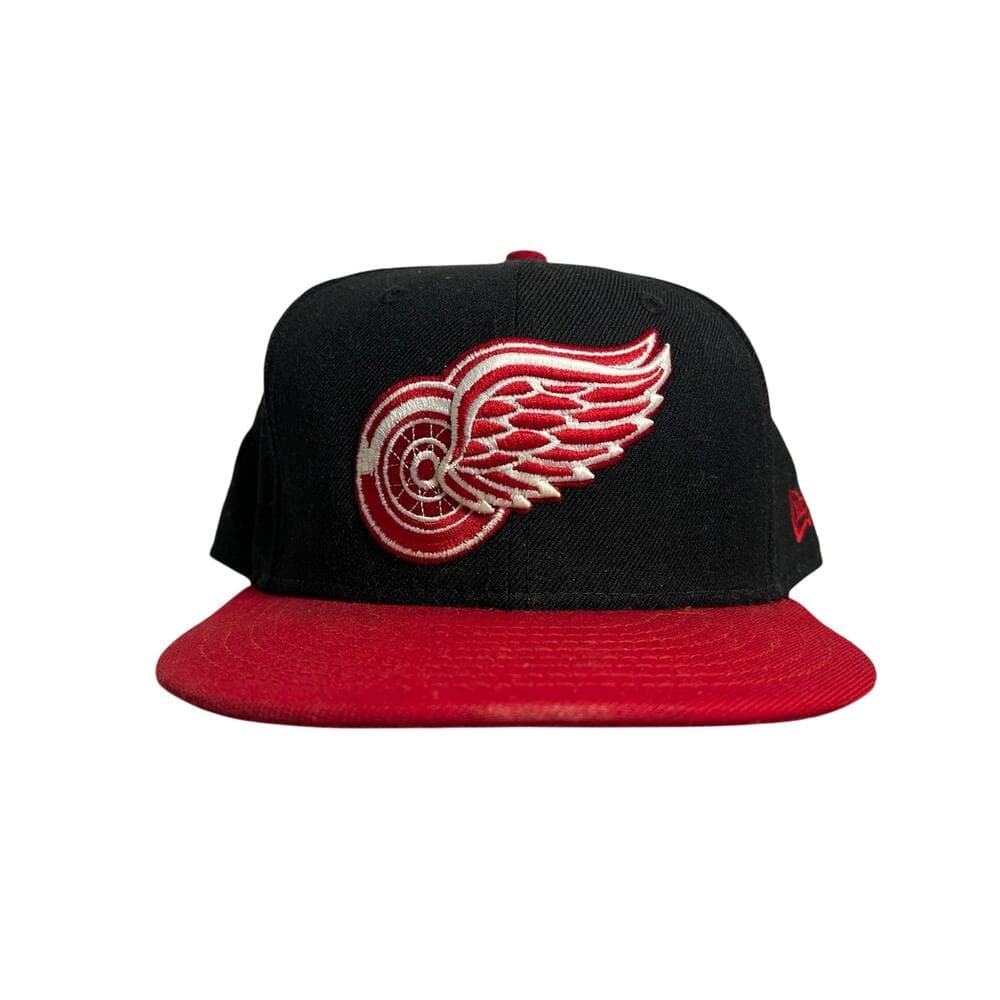 New Era Hat Black/White/Red Size 7 1/2 Black & Red - Thumbnail 5