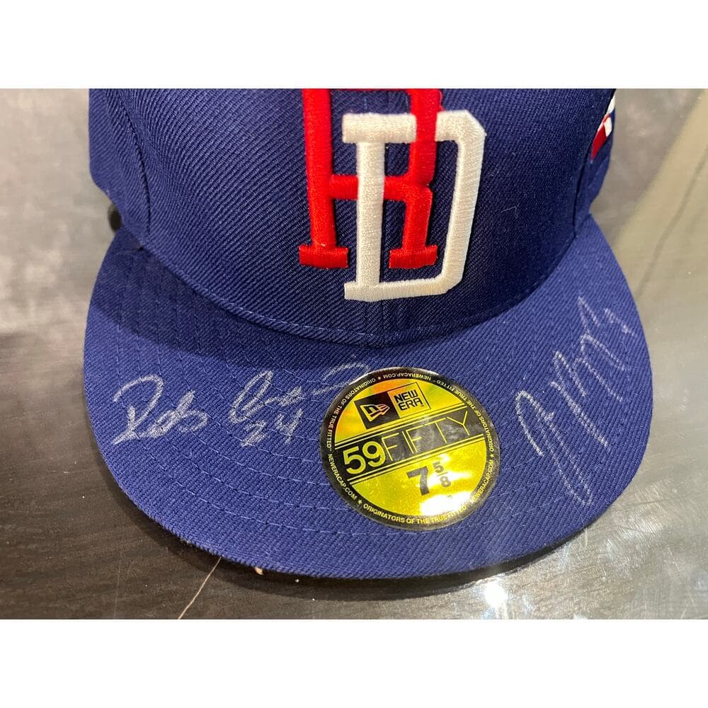 Autographed New Era Hat Size 7 5/8 Royal & Blue Sign By Robinson Canó - Thumbnail 4