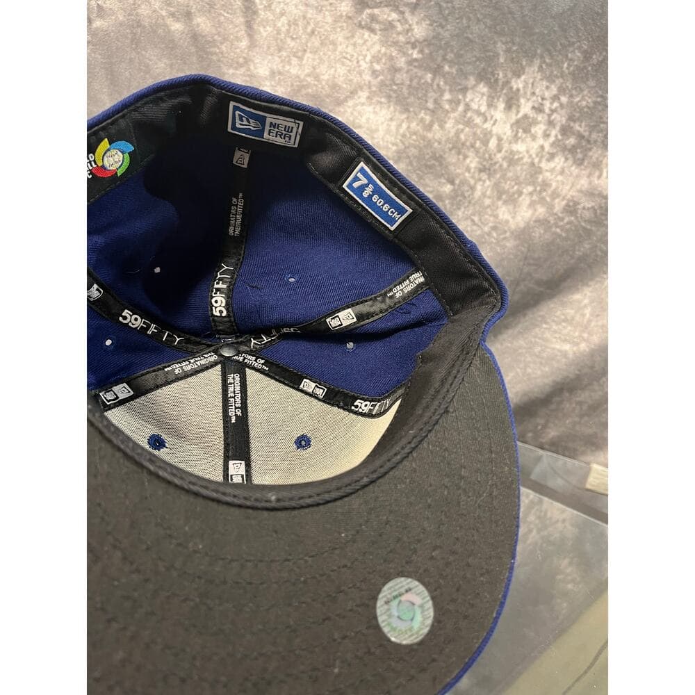 Autographed New Era Hat Size 7 5/8 Royal & Blue Sign By Robinson Canó - Thumbnail 5