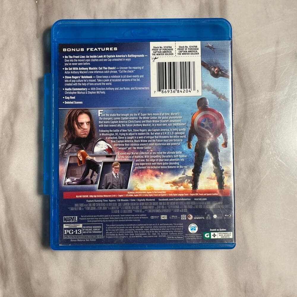 Captain America Blu-Ray Movie - Thumbnail 2