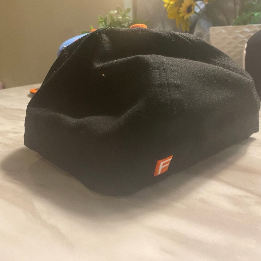New Era Hat 7 3/4 Orange/White/Black - Thumbnail 2
