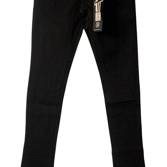 Doctrine Superstack Jet Black Mens Jeans Size 40 - Thumbnail 8
