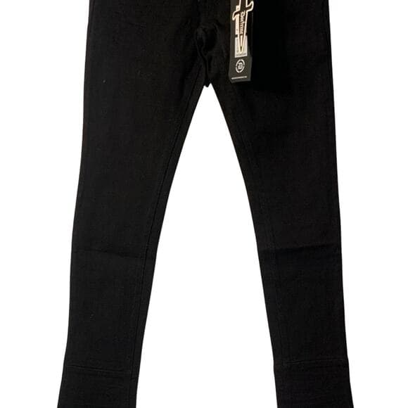 Doctrine Superstack Jet Black Mens Jeans Size 40 - Thumbnail 8