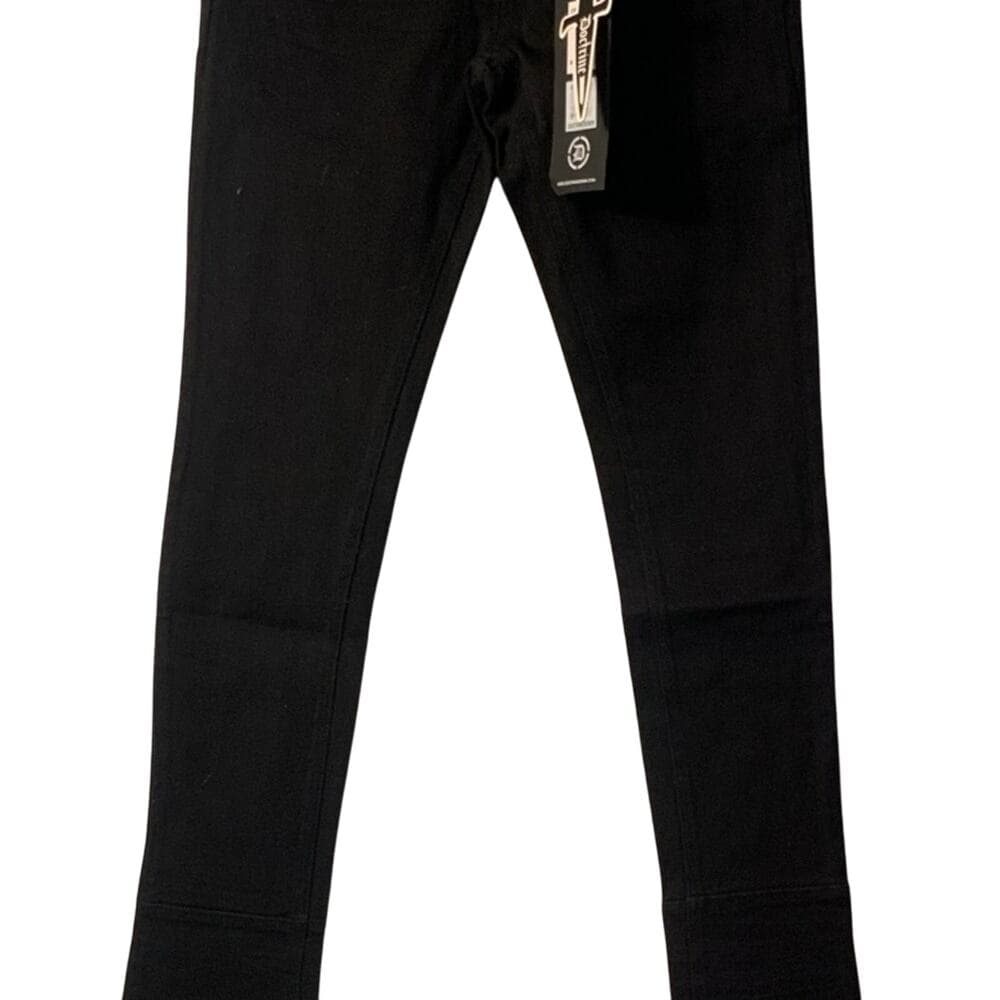 Doctrine Superstack Jet Black Mens Jeans Size 38 - Thumbnail 7