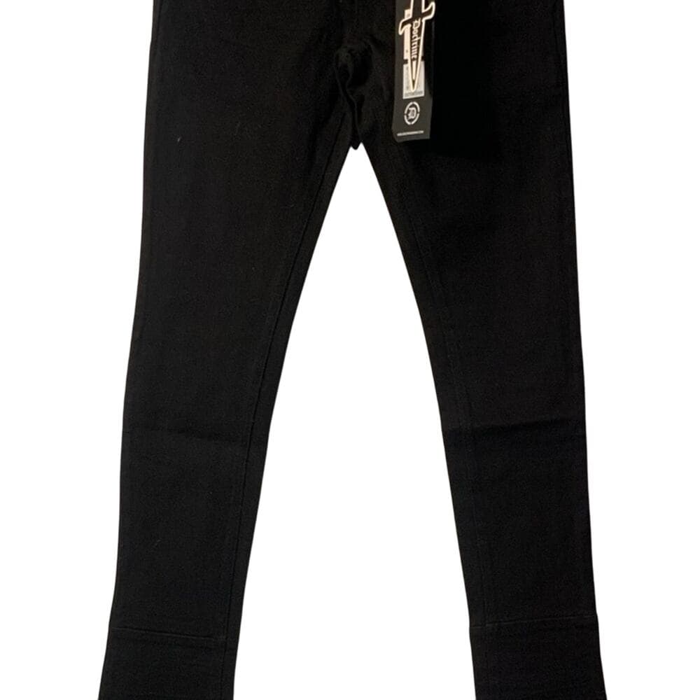 Doctrine Superstack Jet Black Mens Jeans Size 40 - Thumbnail 7